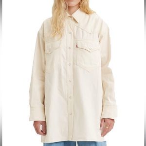 Levi's Women's Dylan Oversized Western Shirt NWT